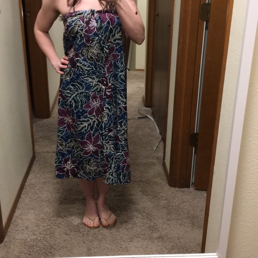 Multi wrap dress, sarong, bathing suit coverup